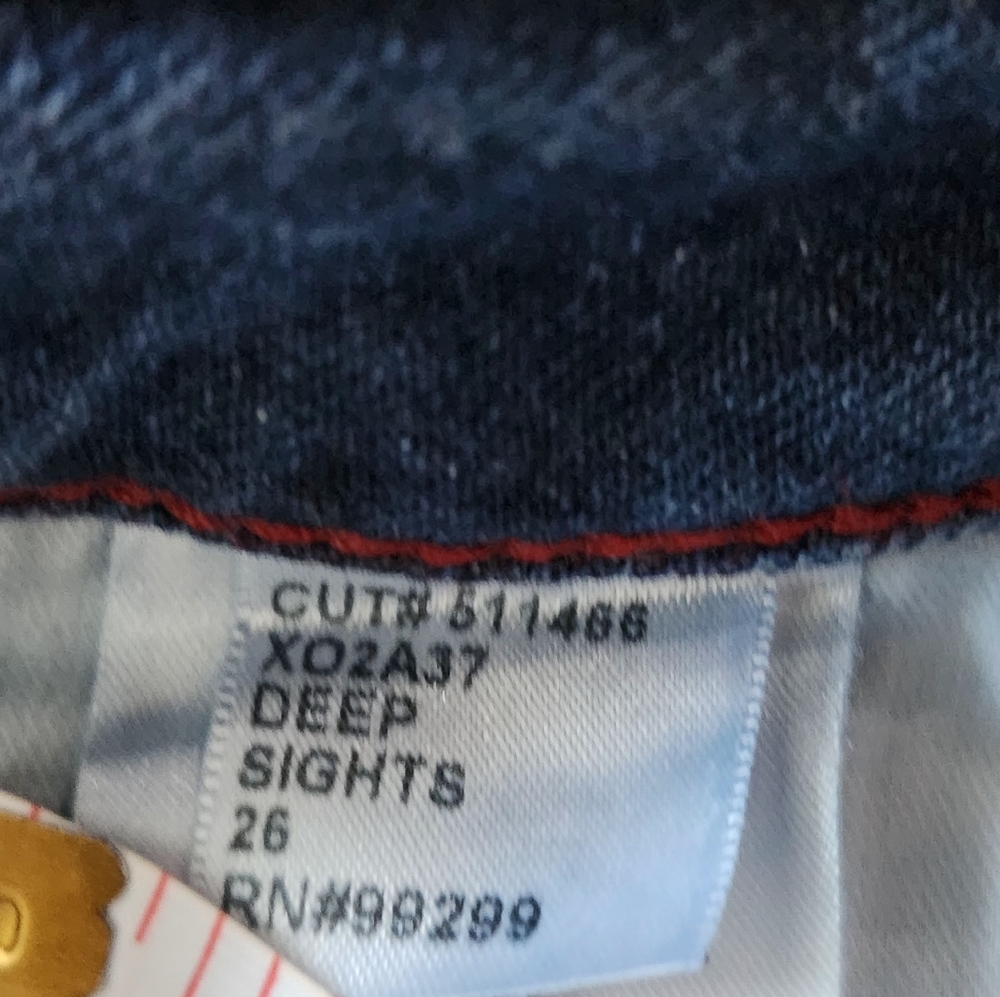 Level 99 Indigo Skinny Jeans Women’s Denim Jeggings Size 26 EUC - Picture 9 of 13